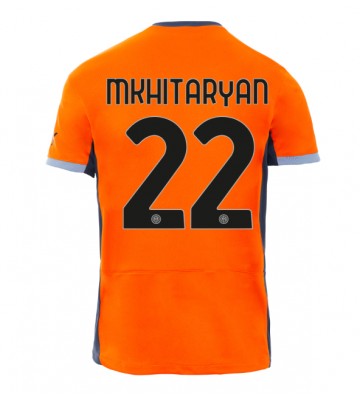 Inter Milan Henrikh Mkhitaryan #22 Koszulka Trzecich 2023-24 Krótki Rękaw
